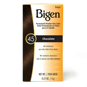 BIGEN Permanent Powder Hair Color, 0.21oz - 45 - Chocolate - NC45