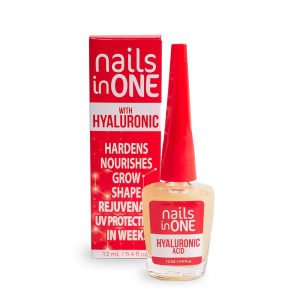 AMEN BEAUTY Nails In One with Hyaluronic, 0.4oz