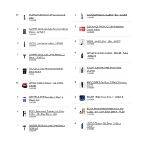 Bundle Pallet #60 - Barber