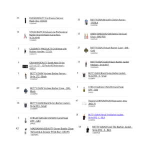 Bundle Pallet #56 - Barber