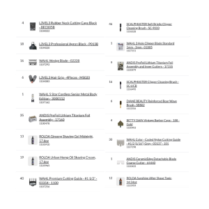 Bundle Pallet #21 - Barber
