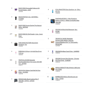 Bundle Pallet #51 Nails