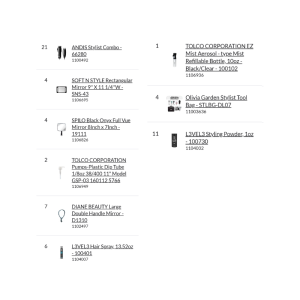 Bundle Pallet #54 - Barber