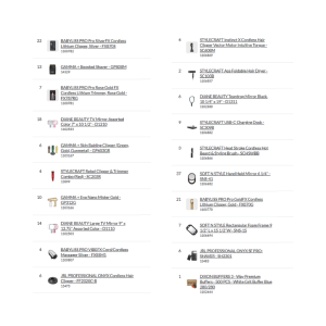 Bundle Pallet #1 - Barber