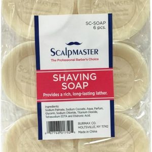SCALPMASTER Shaving Soap 6pcs - SC-SOAP