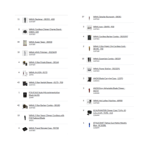 Bundle Pallet #3 - Barber