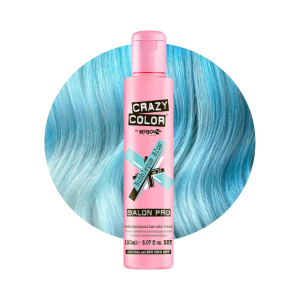 CRAZY COLOR Semi Permanent Hair Color Cream, 5.07oz 63 - Bubblegum Blue