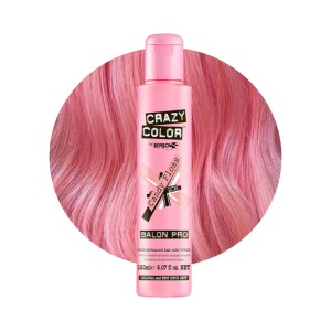 CRAZY COLOR Semi Permanent Hair Color Cream, 5.07oz 65 - Candy Floss