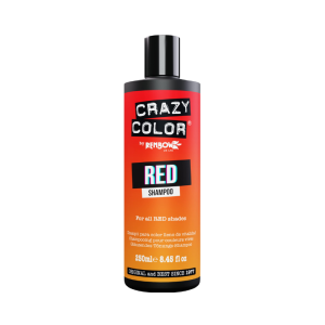 CRAZY COLOR Shampoo For Red Shades, 8.45oz