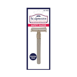 SCALPMASTER Stainless Steel Safety Razor - SC-7912