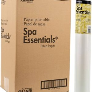 GRAHAM BEAUTY Spa Essentials Wide Table Paper Smooth 12 Rolls, 27" x 225" - 51824