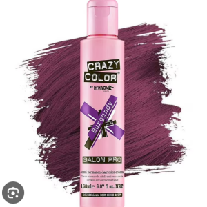 CRAZY COLOR Semi Permanent Hair Color Cream, 5.07oz 61 - Burgundy